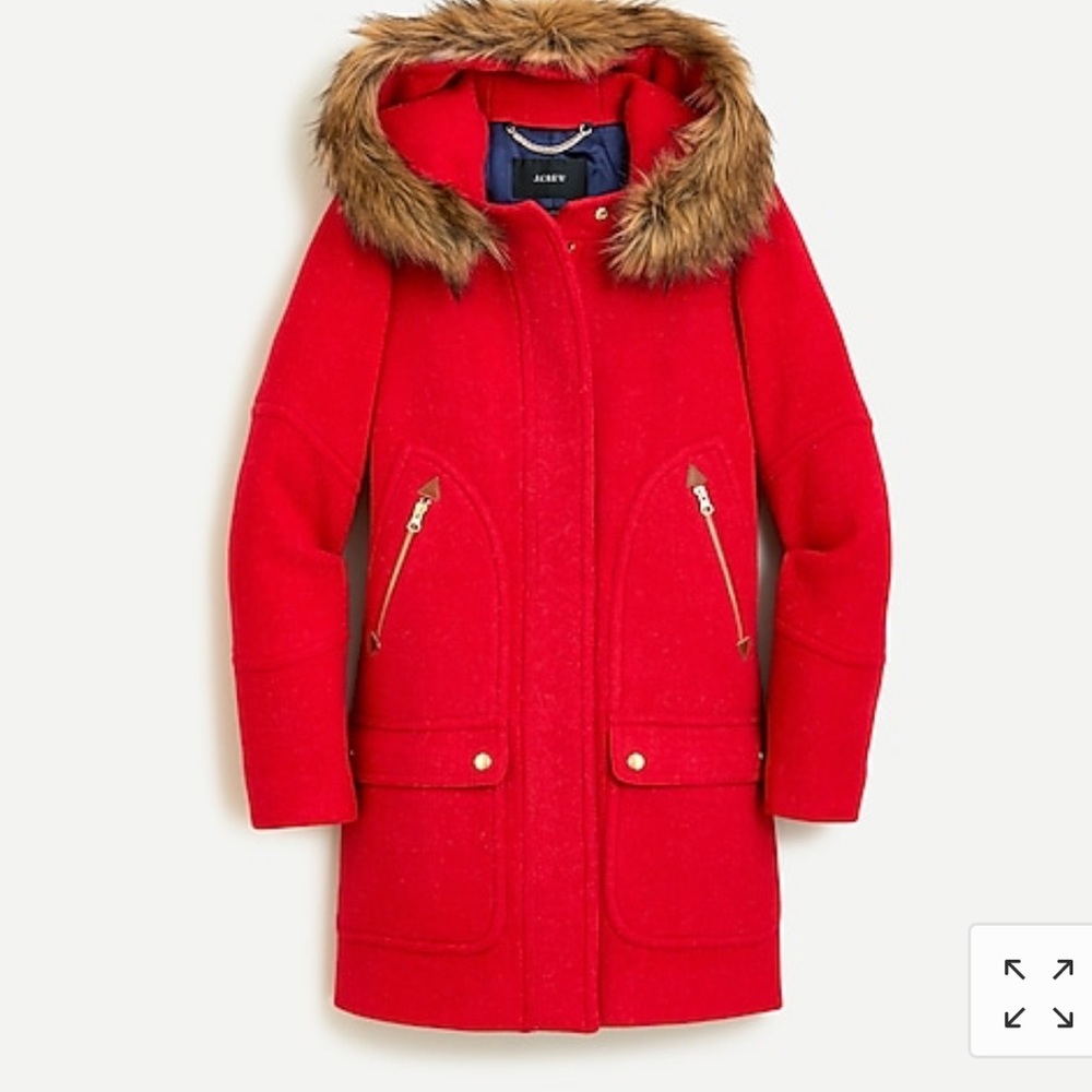 JCrew Chateau parka jacket